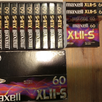 OVP чисто нови хромни аудио  касети Maxell XLII S60, снимка 2 - Аудио касети - 44913440