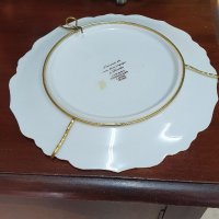 Красива антикварна френска порцеланова чиния за стена Limoges , снимка 5 - Антикварни и старинни предмети - 38935277