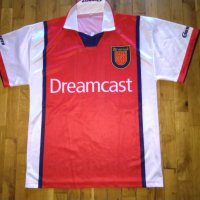 Арсенал 1999-2000 г фенска тениска №11 Марк Овермас размер М, снимка 1 - Футбол - 29266545
