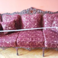 Старинен диван 3-ка, Луи 15, снимка 14 - Антикварни и старинни предмети - 30249366