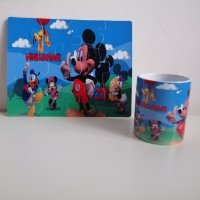 Подаръчен комплект Мики Маус с име и дизайн по поръчка , снимка 1 - Коледни подаръци - 31022293