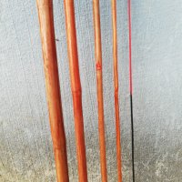 Ретро китайска бамбукова щека 450 см, снимка 4 - Въдици - 37255329