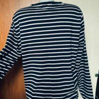 Блуза с нежна украса от камъчета👕🍀XL,2XL👕🍀арт.3016, снимка 2 - Блузи с дълъг ръкав и пуловери - 33747501