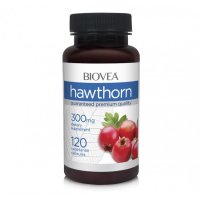 Хранителна добавка Biovea HAWTHORN 300mg 120caps, снимка 1 - Хранителни добавки - 30026717
