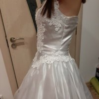 Сватбена рокля с кристали , снимка 7 - Сватбени рокли - 31460218