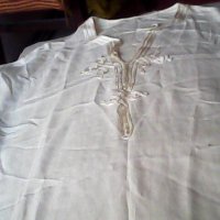 красива бяла риза за носия, снимка 1 - Колекции - 40764569