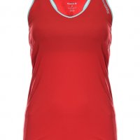 Reebok tank top red rust - страхотен дамски потник, снимка 1 - Потници - 34135973