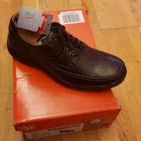Нови намалени Мъжки черни обувки от естествена кожа на Супер цена, снимка 6 - Ежедневни обувки - 38182125