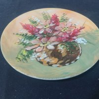 Рисувана чиния - №7, снимка 2 - Чинии - 40441380