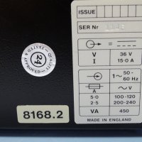 захранващ блок Desoutter 8168.2 Automatic Serew Driver Power Supply 36V 15A, снимка 6 - Резервни части за машини - 37826811