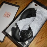 нови черни обувки-номер 37, снимка 2 - Дамски елегантни обувки - 39884149