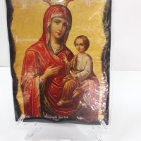 Икона на Пресвета Богородица майка Закрилница Д, снимка 5 - Икони - 37622683