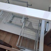 Механизъм с плавно прибиране за сляп ъгъл - за ъглов долен шкаф за кухня, снимка 2 - Кухни - 42612393