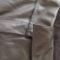 Нов кожен панталон , снимка 4 - Панталони - 42133079