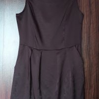 Стилна кафява рокля, снимка 2 - Рокли - 30381933