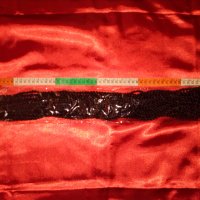 Нови  черни  спираловидни шнурчета за сплитане на плитки- 60 см., снимка 5 - Аксесоари за коса - 34011829