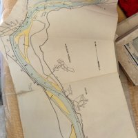 Книга Лоцманска Карта на Река Дунав 1953 г. на Руски Език., снимка 3 - Специализирана литература - 42877858