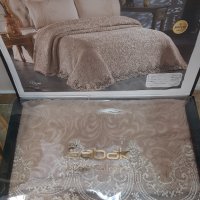 Луксозни комплекти за спалня. 6 части. Турско качество , снимка 5 - Покривки за легло - 42354369