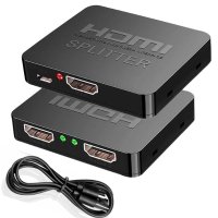 HDMI сплитер 1 to 2 TV HDTV, снимка 3 - Друга електроника - 21046013