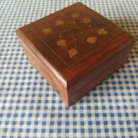 индийска дървена кутия , снимка 2 - Други - 38990173
