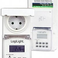 LogiLight - Дигитален Taймер за контакт с капак indoor / outdoor 3600W , 290гр , Чисто нови , , снимка 1 - Други стоки за дома - 28341647