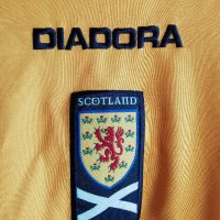 Scotland Diadora Шотландия рядка оригинална футболна тениска фланелка XL, снимка 3 - Тениски - 38832467