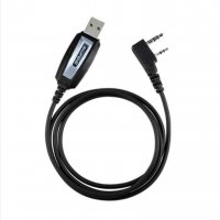 USB кабел за копиране и програмиране BAOFENG, Два жака, Дълъг кабел, Черен, снимка 6 - Друга електроника - 37512486