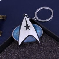 Star Trek ключодържател с логото на персонала на кораба за sci-fi фенове, снимка 7 - Други - 21493791