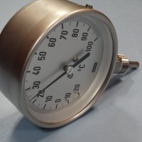 биметален термометър Wika ф100mm, -20+100°C, снимка 7 - Резервни части за машини - 34452528