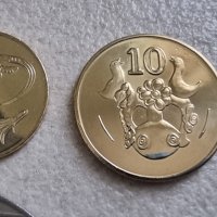 Монети . Кипър .1,2,5, 10 ,20 и 50 цента. 6 бройки., снимка 5 - Нумизматика и бонистика - 42425286