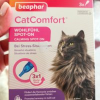 Beaphar CatComfort Calming Spot on Успокояваши пипети за котки с феромони, снимка 1 - За котки - 42073959