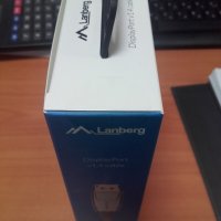 Чисто нов кабел Lanberg Displayport V1.4 Cable M-M 1mt, снимка 4 - Кабели и адаптери - 40794871