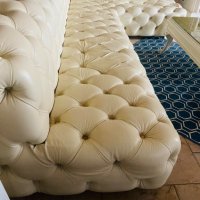 Ъглов диван естествена кожа честър филт , снимка 1 - Дивани и мека мебел - 44192335