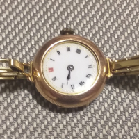 Златен дамски часовник, снимка 2 - Дамски - 44524310