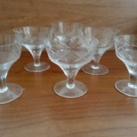 Кристални чаши , снимка 3 - Чаши - 30043402