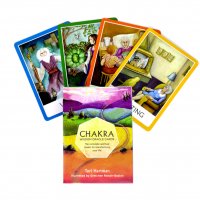 Комплект от 2 колоди таро и оракул карти Chakra Wisdom на Tori Hartman, снимка 10 - Карти за игра - 34296883