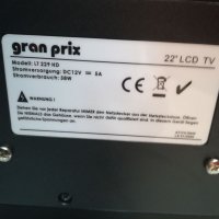 Телевизор GRAN PRIX  /22инча LCD, снимка 2 - Телевизори - 39030002