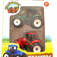 Комплект трактори детски играчки, снимка 3 - Други - 31471087