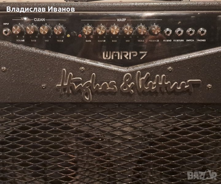 Hughes & Kettner Warp Combo 212 усилвател за китара, снимка 1
