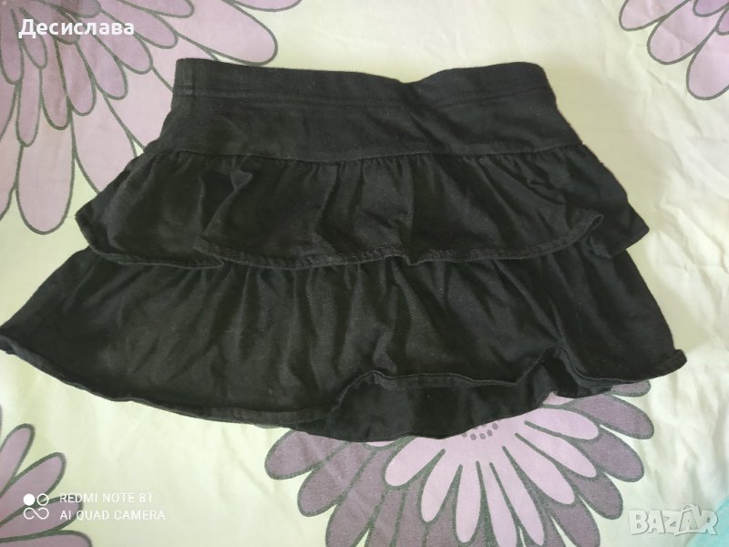 Детска черна пола, снимка 1