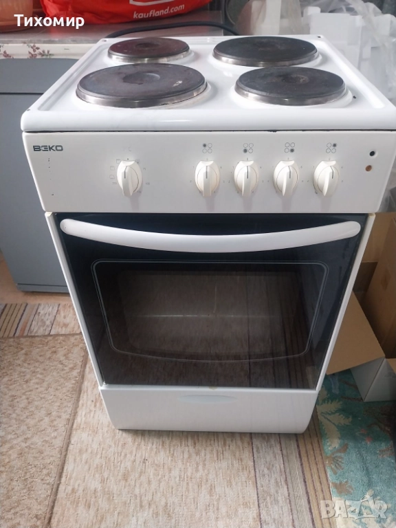 Готварска печка Беко с работеща фурна, снимка 1
