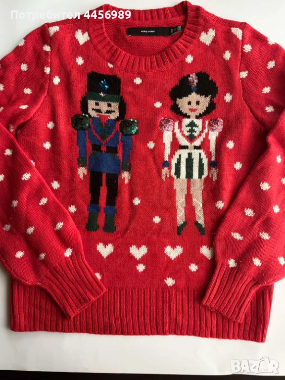 Страхотен Коледен пуловер - Vero Moda, снимка 1