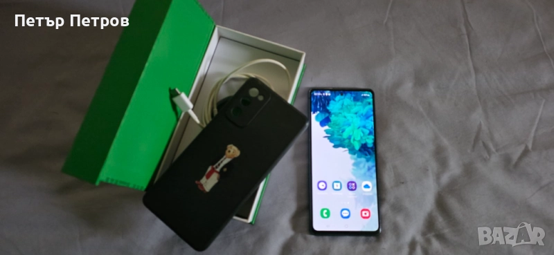 Samsung Galaxy S20 FE 128GB 6GB RAM Cloud Navy-Без Забележки!, снимка 1