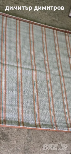 текстилна ретро щора за прозорец втора употреба 110-120, снимка 1