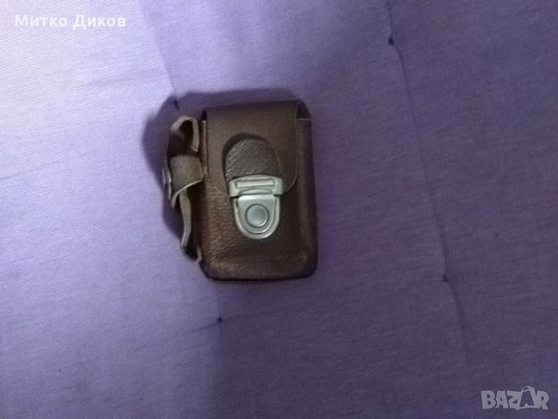Калъвче естествена кожа за цигари-къси- и запалка , снимка 1