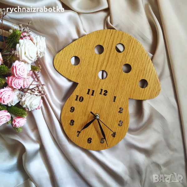 Часовник Гъбка - Стенен, снимка 1