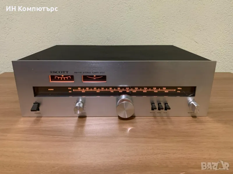 Продавам аналогов стерео тунер Scott 570T, снимка 1