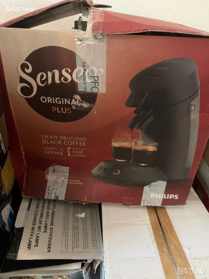 Еспресо кафемашина с капсули Philips Senseo Original Plus CSA210/61, снимка 1