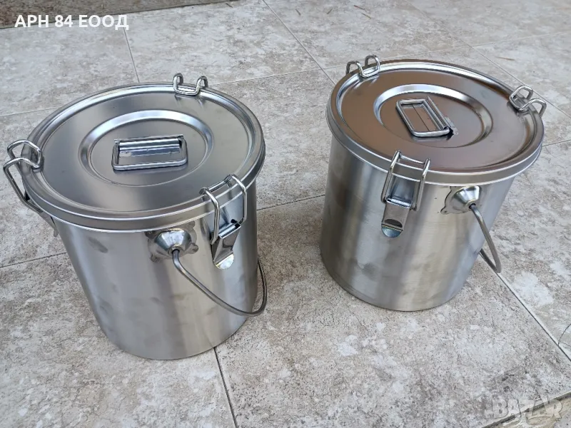 Неръждаеми баки за храна , снимка 1