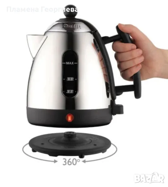 Електрическа Автентична Кана За Топла Вода Dualit 1L, снимка 1